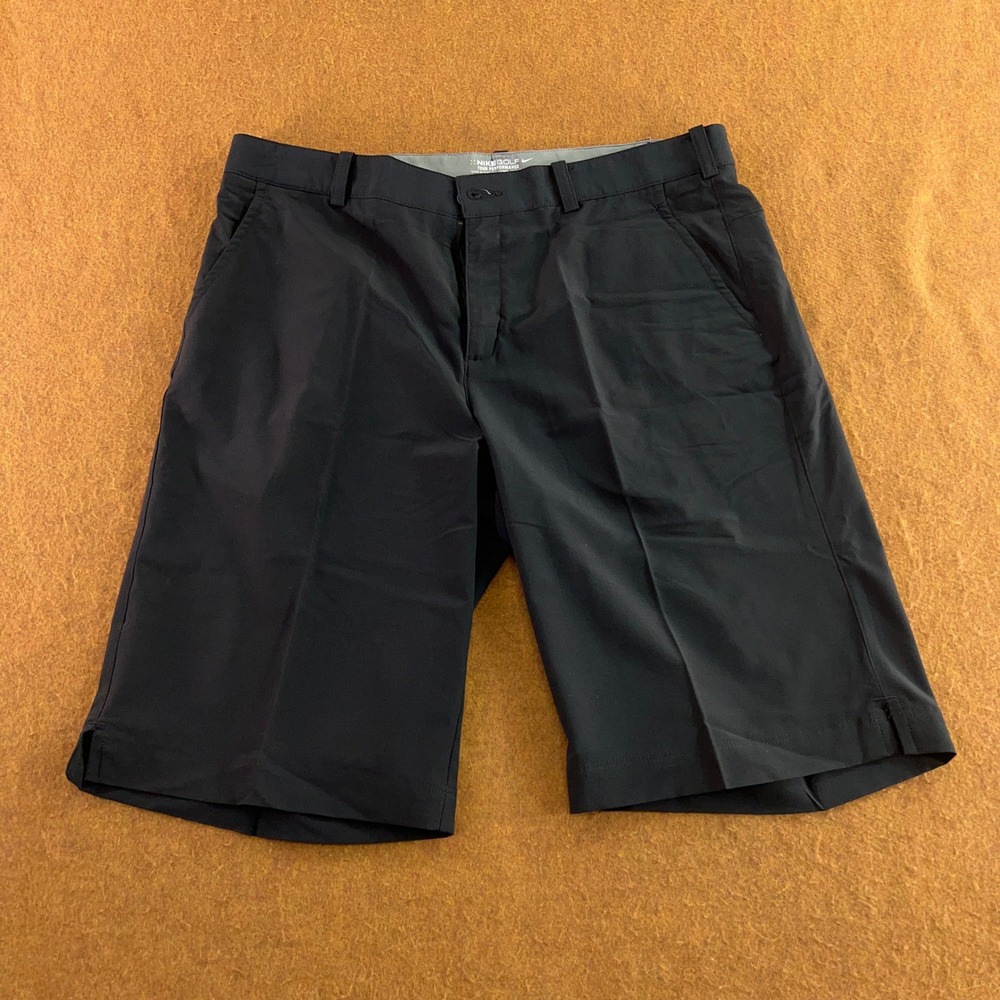 Nike Mens 35 Black Dri-FIT Tour Performance Golf Shorts